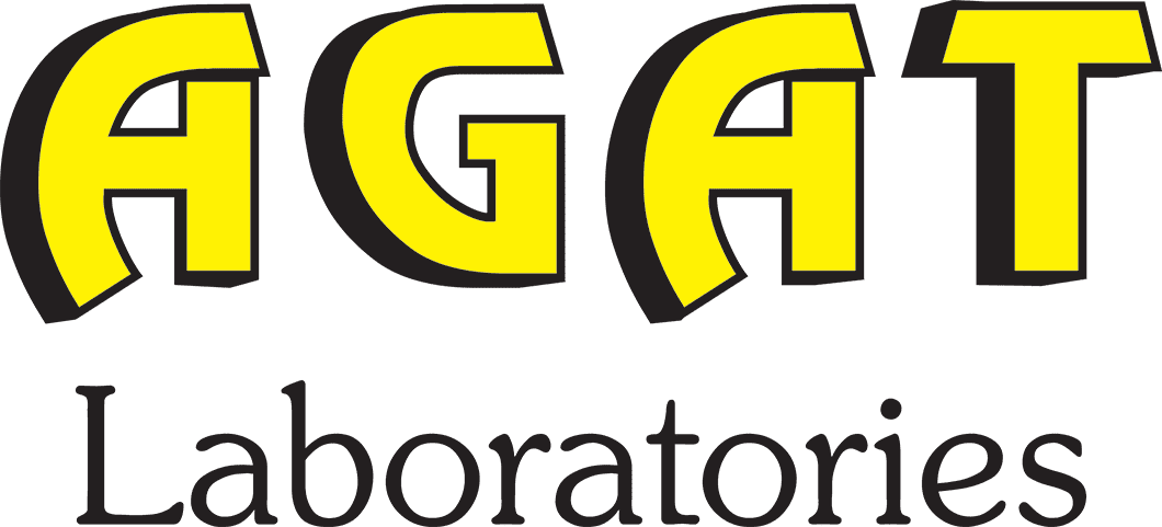 AGAT Laboratories logo, representing national leadership in scientific excellence and analytical services.
